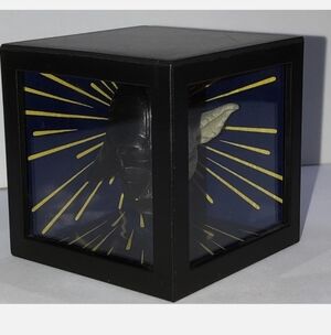 1996 Yoda Darth Vader Mirror Box Empire Strikes Back Tenyo Magic Cube